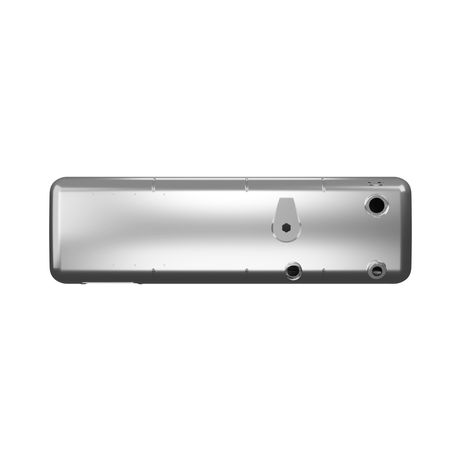 MERCEDES 720+75 Lit. FUEL TANK + ADBLUE TANK WITH STEPS ALUMINIUM 700X650X2130 - Image 5