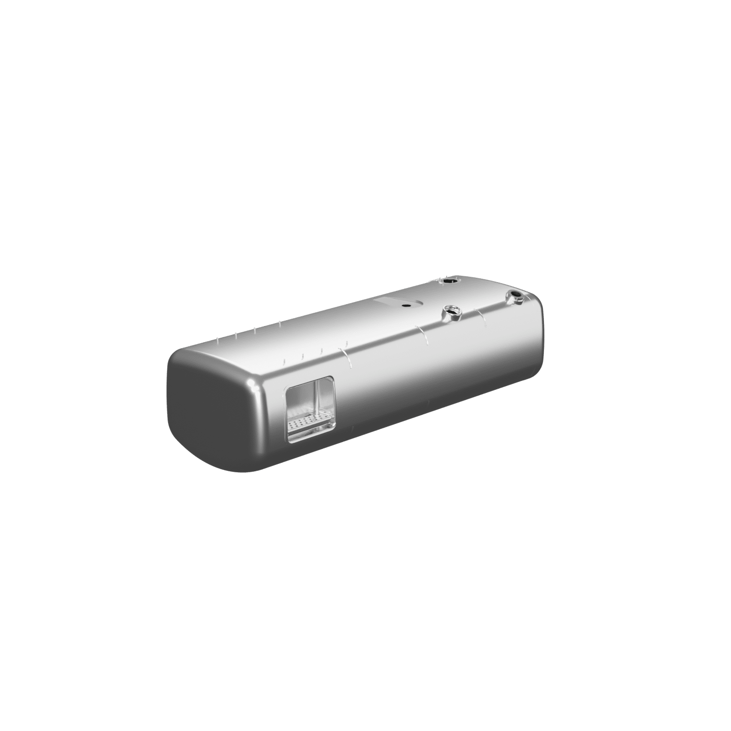 MERCEDES 660+75 Lit. FUEL TANK + ADBLUE TANK WITH STEPS ALUMINIUM 735X565X2150 - Image 7